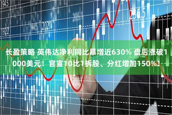长盈策略 英伟达净利同比暴增近630% 盘后涨破1000美元!官宣10比1拆股、分红增加150%!